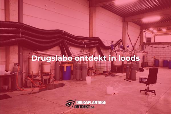 Aartselaar - Drugslabo ontdekt in loods